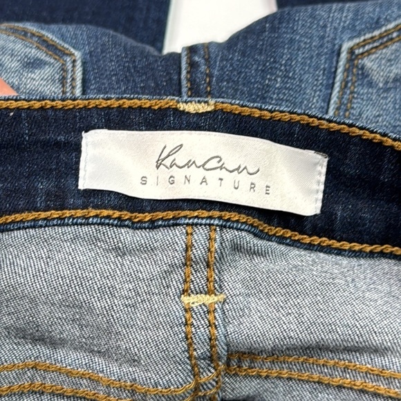 KanCan Signature Skinny Distressed Dark Wash Jeans Size 26 - Picture 9 of 11